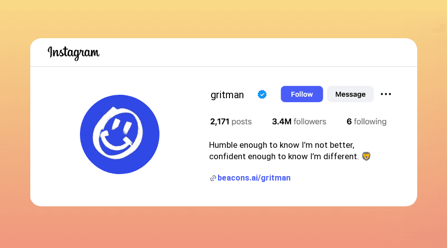 Attitude Instagram Bios for Men design